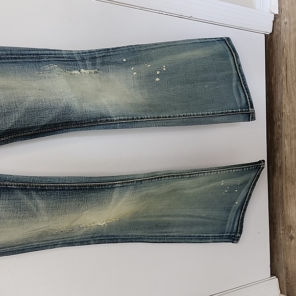 Vigoss Distressed Jeans, Light Blue, Size 3 - Picture 3 of 11